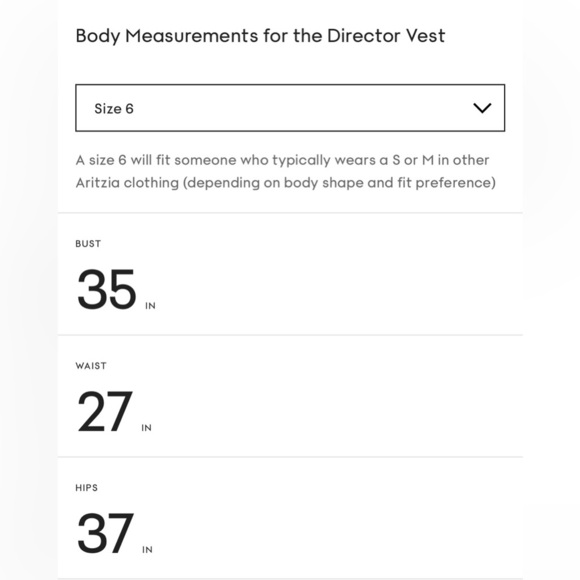 NWT Aritzia Babaton Director Vest Black Size 6 Limited Edition - Picture 12 of 13